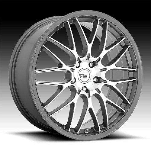 Motegi Racing MR153 CM10 Machined Gunmetal Custom Wheels 1